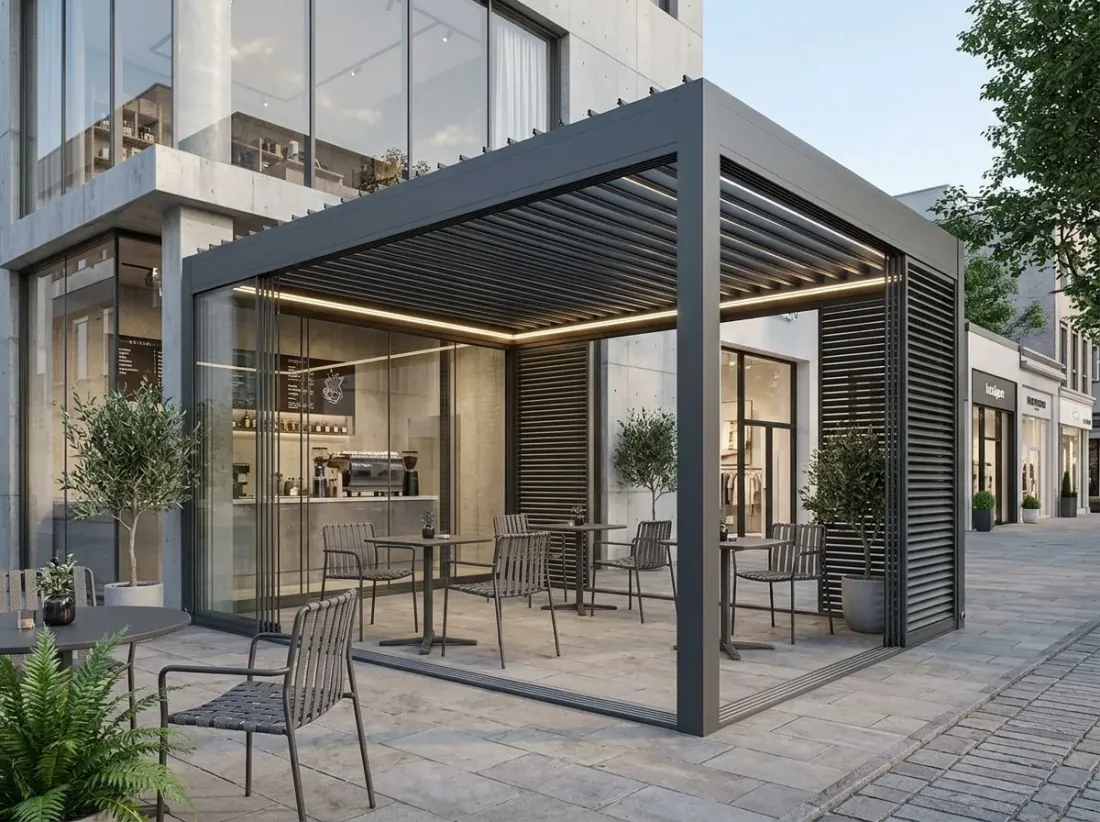 Rollingroof Pergola — İzmir Pergolacı